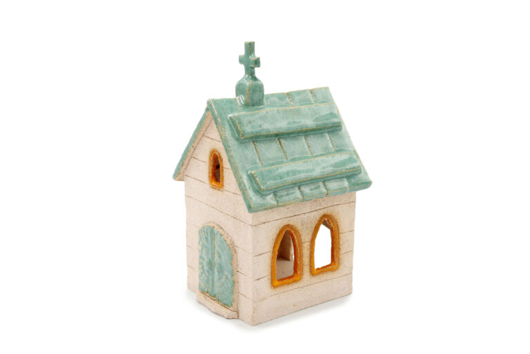 Arpeggio Ceramic shrine - Seledyn roof (2)