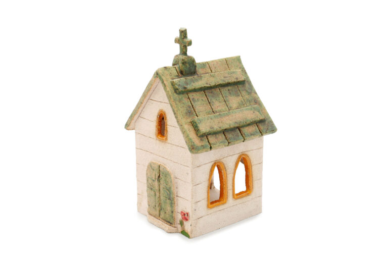 Arpeggio Ceramic shrine - Green roof (2)