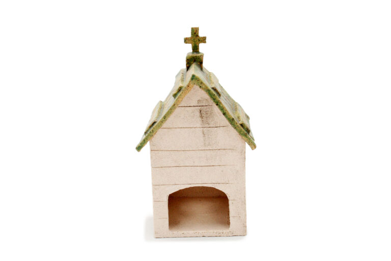 Arpeggio Ceramic shrine - Green roof (3)