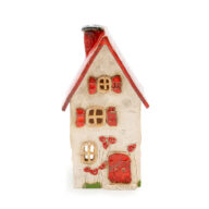 Arpeggio Ceramic Candle House - Red Roof 7