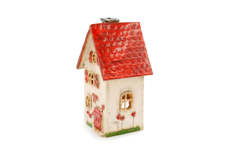 Arpeggio Ceramic Candle House - Red Roof 7 (2)