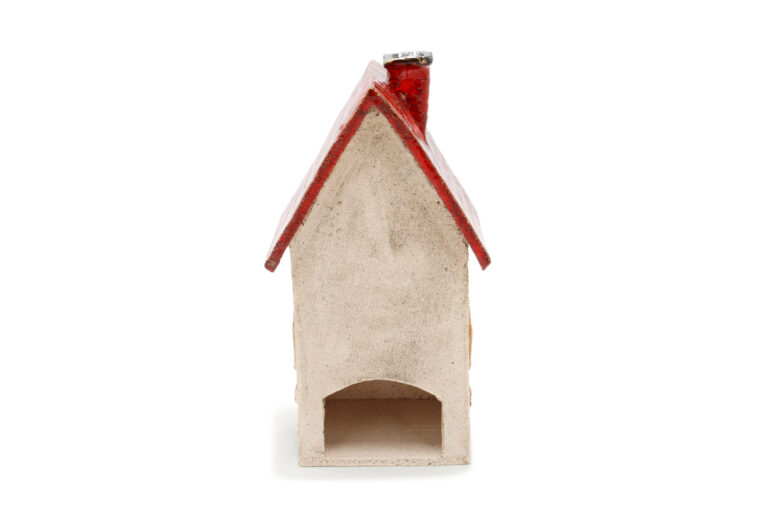 Ceramic Candle House - Red Roof 8 (3)