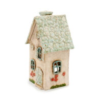 Ceramic Candle House - Bright Roof (2)