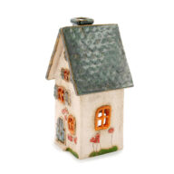 Ceramic candle house - Sea roof 2 (2)