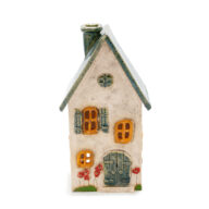 Ceramic candle house - Sea roof 3