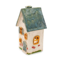 Ceramic candle house - Sea roof 3 (2)