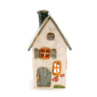 Ceramic candle house - Sea roof 4