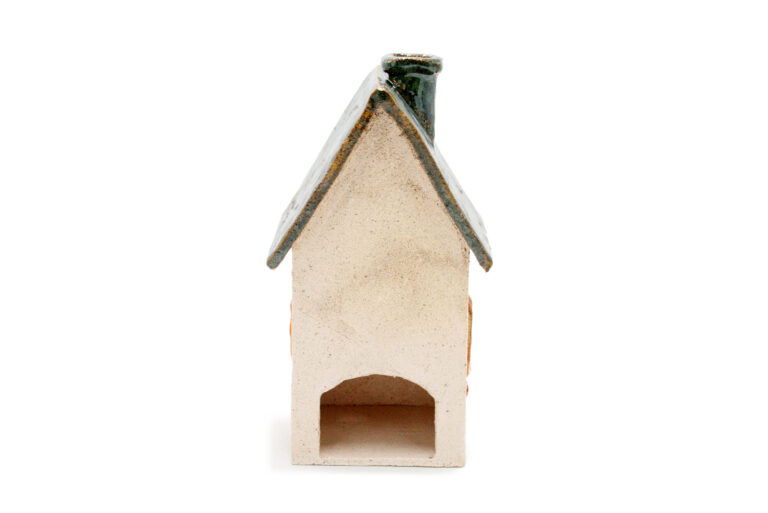 Ceramic candle house - Sea roof 4 (3)