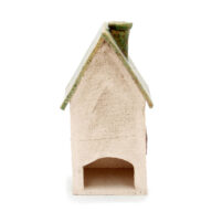 Ceramic candle house - Green roof 2 (3)