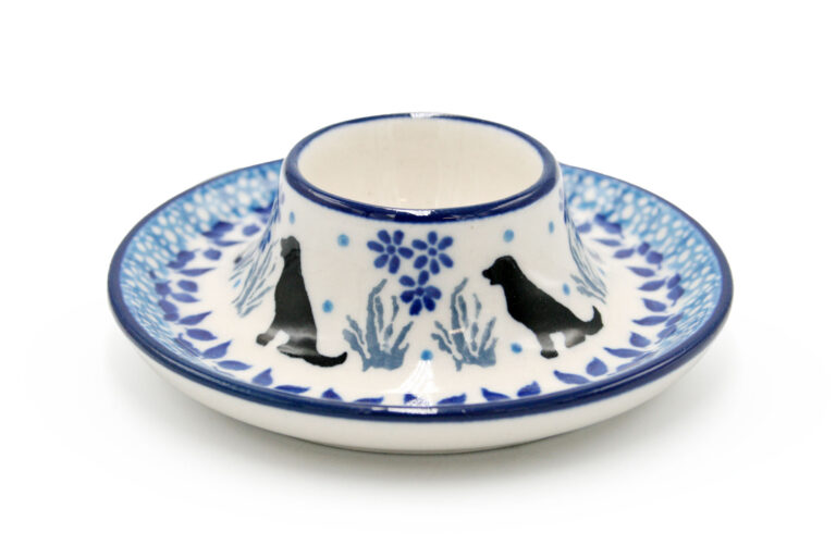 145 Podstawka na jajko Pieski 2, Ceramika Bolesławiec (2) 145 Podstawka na jajko Pieski 2, Ceramika Bolesławiec (2)