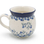 005 Kubek baryłka mały Pędzące Konie, Ceramika Bolesławiec (2)