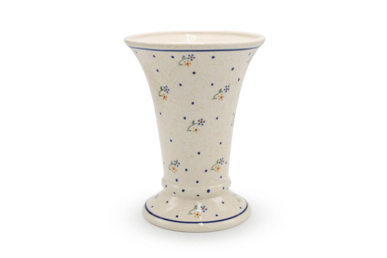 854 Duży wazon, wzór Jasny, Ceramika Bolesławiec 854 Duży wazon, wzór Jasny, Ceramika Bolesławiec