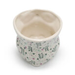 Millena Osłonka na doniczkę w kształcie sowy Delikatna Łąka, Ceramika Bolesławiec (2)