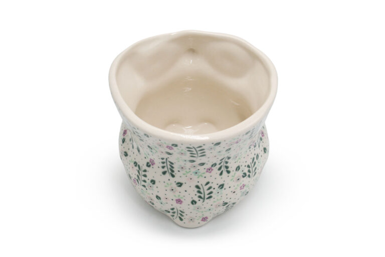 Millena Osłonka na doniczkę w kształcie sowy Delikatna Łąka, Ceramika Bolesławiec (2) Millena Osłonka na doniczkę w kształcie sowy Delikatna Łąka, Ceramika Bolesławiec (2)