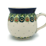 070 Kubek baryłka średni Kogucik, Ceramika Bolesławiec (2)