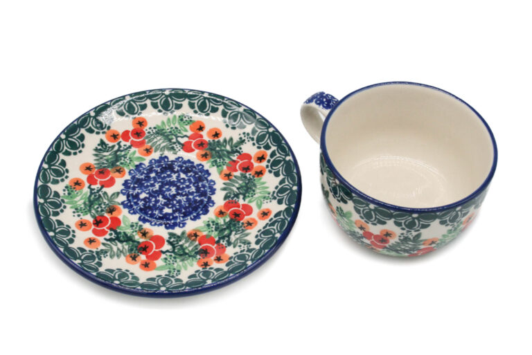 768 466 467 Filiżanka Jarzębina, Ceramika Bolesławiec (2) 768 466 467 Filiżanka Jarzębina, Ceramika Bolesławiec (2)