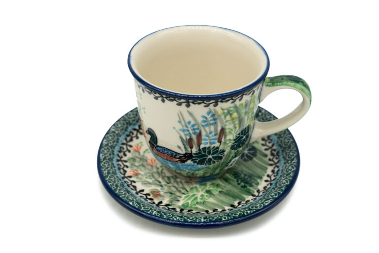 773 824 Filiżanka – Kubek ze spodkiem Kaczuszka, Ceramika Bolesławiec (3) 773 824 Filiżanka – Kubek ze spodkiem Kaczuszka, Ceramika Bolesławiec (3)