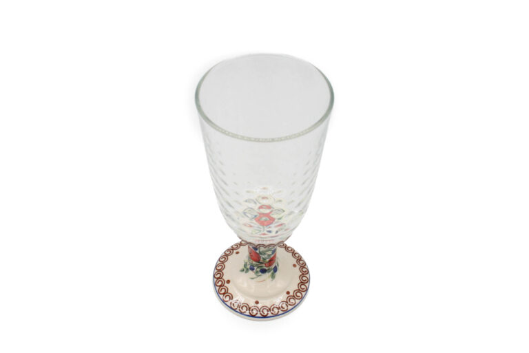 Kieliszek Róże i Jagody, Ceramika Bolesławiec (2) Kieliszek Róże i Jagody, Ceramika Bolesławiec (2)