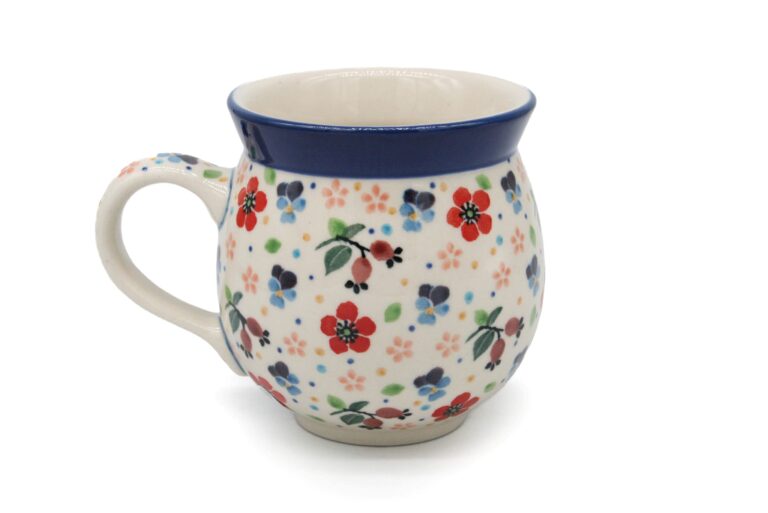 070 Kubek baryłka średni Dzika Róża i Kwiatuszki, Ceramika Bolesławiec (2) 070 Kubek baryłka średni Dzika Róża i Kwiatuszki, Ceramika Bolesławiec (2)