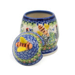 Kalich Pojemnik na miód Czarne Kurki, Ceramika Bolesławiec (2)