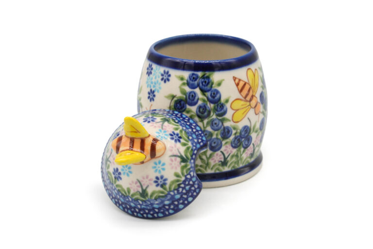 Kalich Pojemnik na miód Jagódki, Ceramika Bolesławiec (2) Kalich Pojemnik na miód Jagódki, Ceramika Bolesławiec (2)
