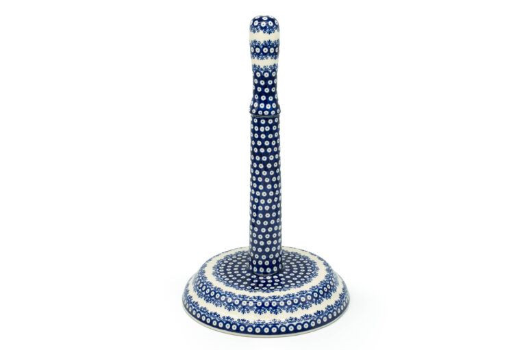 Stojak na ręczniki Wzorzyste Kropki, Ceramika Bolesławiec