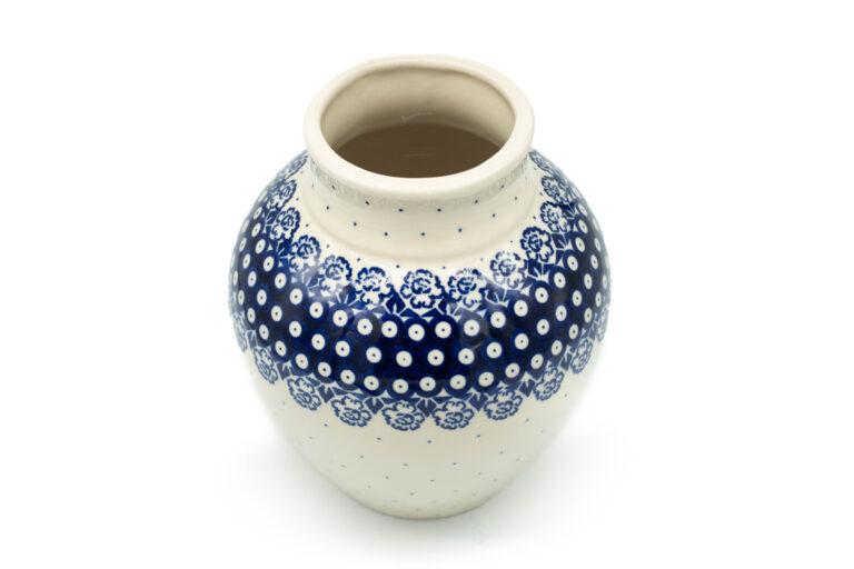 Millena Wazon Kropki z Kwiatuszkami, Ceramika Bolesławiec (2) Millena Wazon Kropki z Kwiatuszkami, Ceramika Bolesławiec (2)