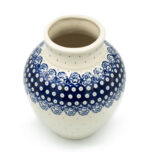 Millena Wazon Kropki z Kwiatuszkami, Ceramika Bolesławiec (2)