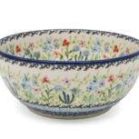 C38 Miska Kolorowa Wiosenna Łąka, Ceramika Bolesławiec (2)