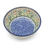 C38 Miska Kolorowa Wiosenna Łąka, Ceramika Bolesławiec