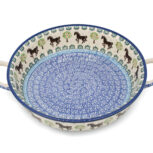 C39 Mała zapiekanka Konie, Ceramika Bolesławiec