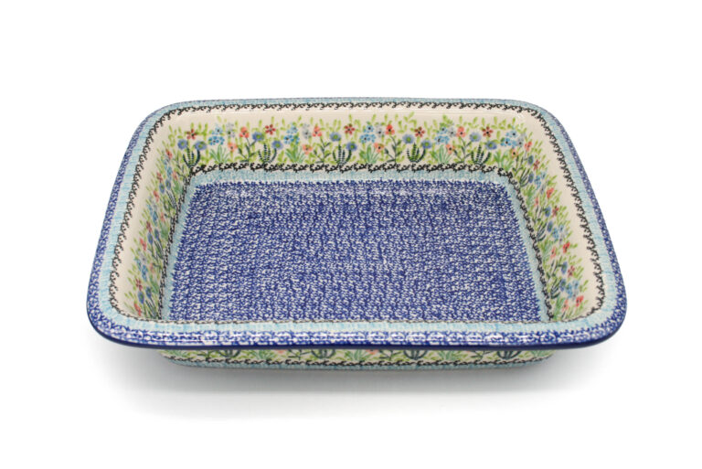 Duża forma do pieczenia Kolorowa Wiosenna Łąka, Ceramika Bolesławiec