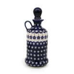 Butelka z dziubkiem Kropka i Kwiatek, Ceramika Bolesławiec (2)