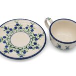 Filiżanka z dużym uchem Jagody, Ceramika Bolesławiec (2)