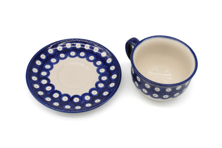 Filiżanka Bolesławieckie Kropki, Ceramika Bolesławiec (2) Filiżanka Bolesławieckie Kropki, Ceramika Bolesławiec (2)