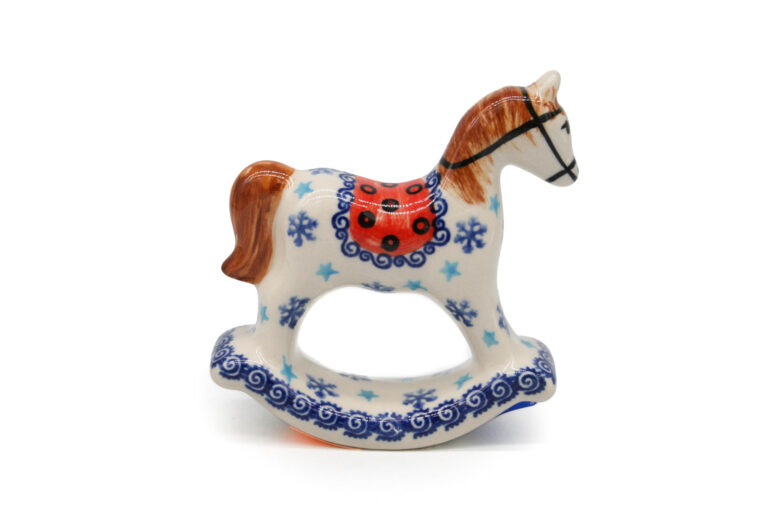 Kalich Figurka w kształcie konika Śnieżki, Ceramika Bolesławiec (2) Kalich Figurka w kształcie konika Śnieżki, Ceramika Bolesławiec (2)