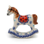 Kalich Figurka w kształcie konika Śnieżki, Ceramika Bolesławiec