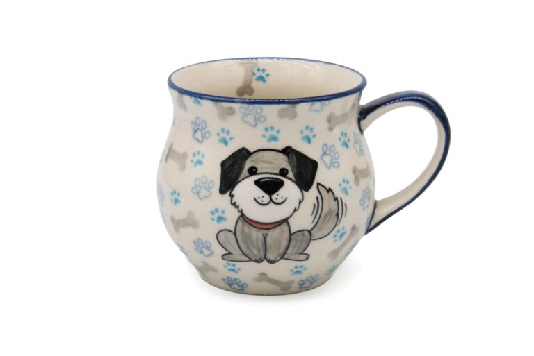 Unikatowy kubek Szczeniaczek, Ceramika Bolesławiec