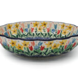 Miska falowana średnia Wiosenna Łąka, Ceramika Bolesławiec (2)