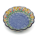 Miska falowana średnia Wiosenna Łąka, Ceramika Bolesławiec