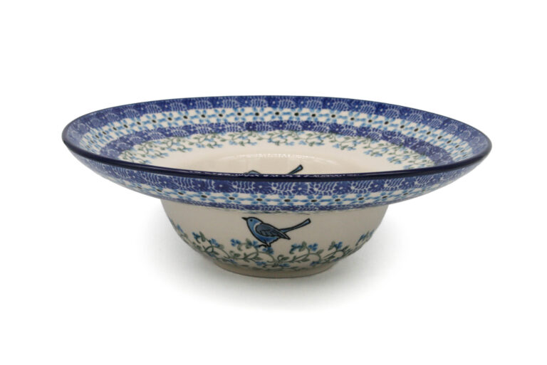 Talerz na spaghetti, wzór z Ptaszkiem, Ceramika Bolesławiec (2) Talerz na spaghetti, wzór z Ptaszkiem, Ceramika Bolesławiec (2)