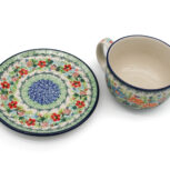 Filiżanka duża Kolorowy Raj, Ceramika Bolesławiec (2)