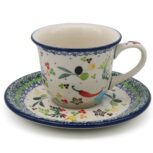 Filiżanka elegancka Chilli 2, Ceramika Bolesławiec