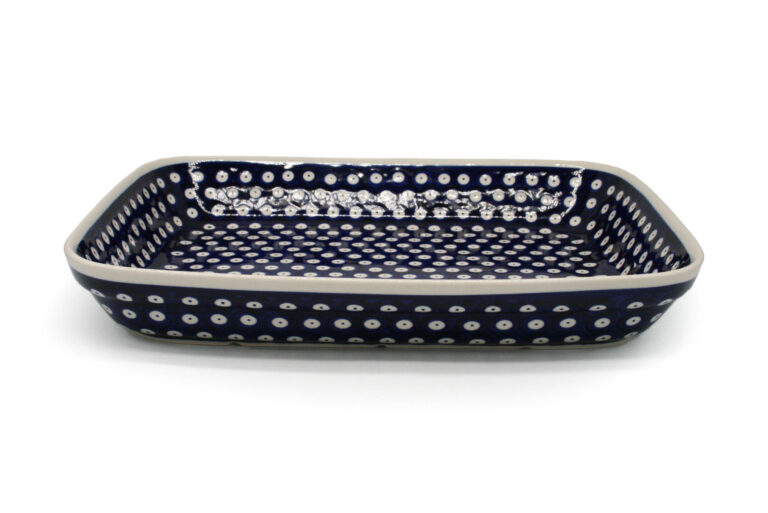 Forma do pieczenia Kropki, Ceramika Bolesławiec (2) Forma do pieczenia Kropki, Ceramika Bolesławiec (2)