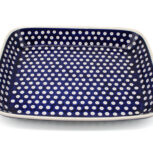 Forma do pieczenia Kropki, Ceramika Bolesławiec