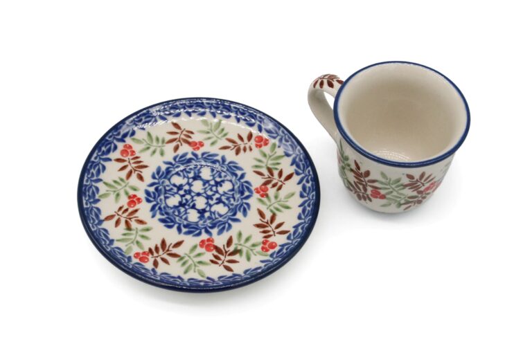 B10 Filiżanka espresso Jesienne Gile, Ceramika Bolesławiec (2) B10 Filiżanka espresso Jesienne Gile, Ceramika Bolesławiec (2)