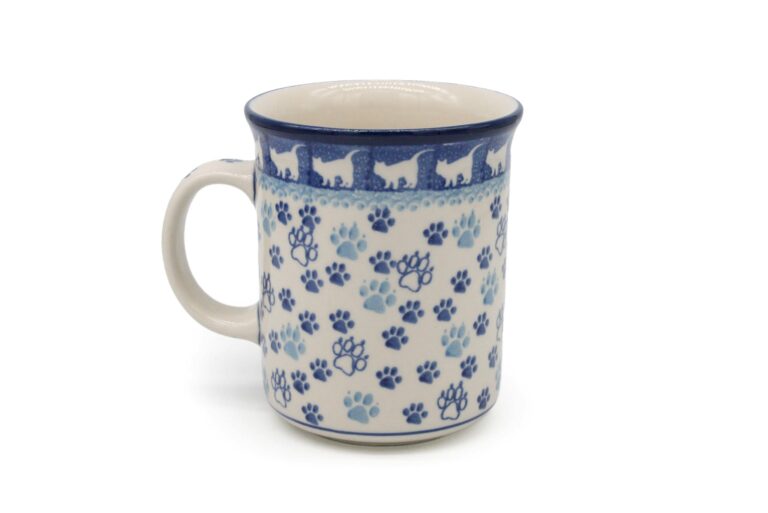 Duży kubek prosty Koty – 400 ml, Ceramika Bolesławiec (2) Duży kubek prosty Koty – 400 ml, Ceramika Bolesławiec (2)