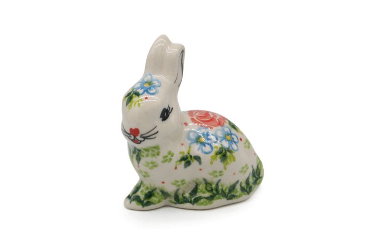 Figurka zajączka wielkanocnego IV, Ceramika Bolesławiec