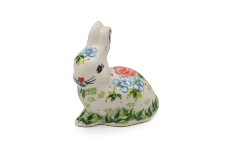 Figurka zajączka wielkanocnego V, Ceramika Bolesławiec