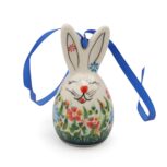 Figurka zajączka wielkanocnego do powieszenia II, Ceramika Bolesławiec
